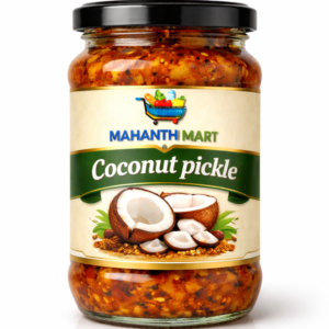 organic coconut pickle home made.